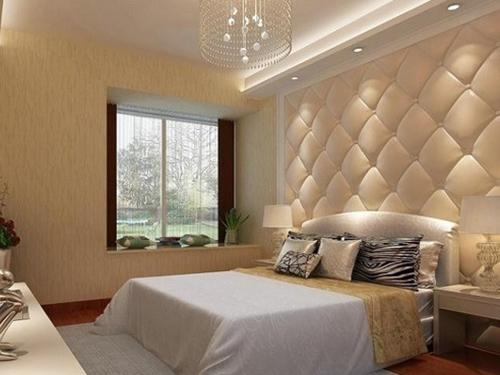 东莞氧一轩床头背景墙 产品描述:广东氧一轩环保装饰材料专业